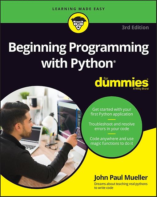 Commencer la programmation avec Python pour les nuls par John Paul Mueller Livre de poche