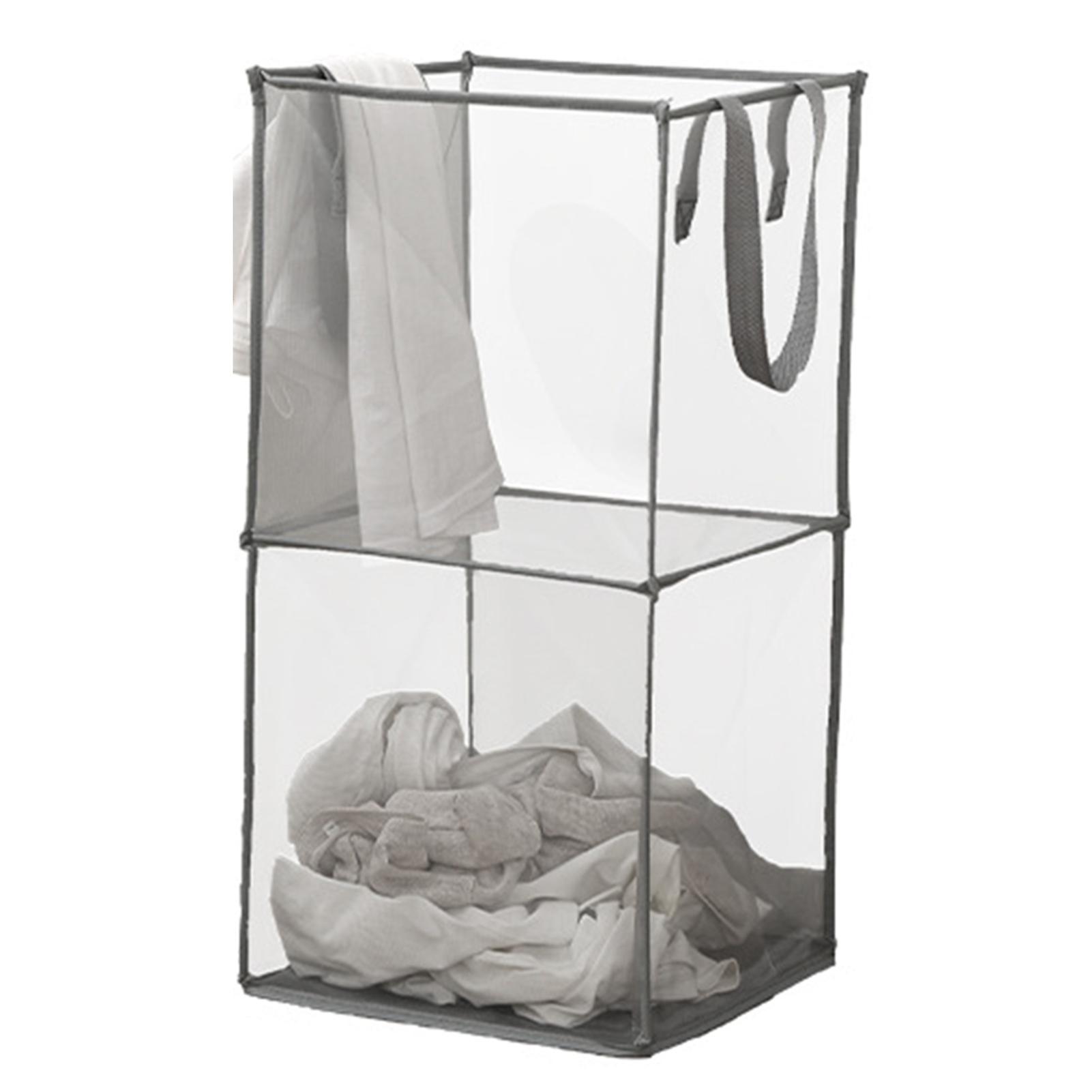Foldable Laundry Hamper Bag With Carry Handles Laundry Basket