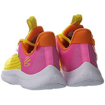 UNDER ARMOUR Curry シューズ イエロー/ピンク 新品 NEW Under Armour UA Curry Flow 9 Sesame Street Big Bird Shoes
