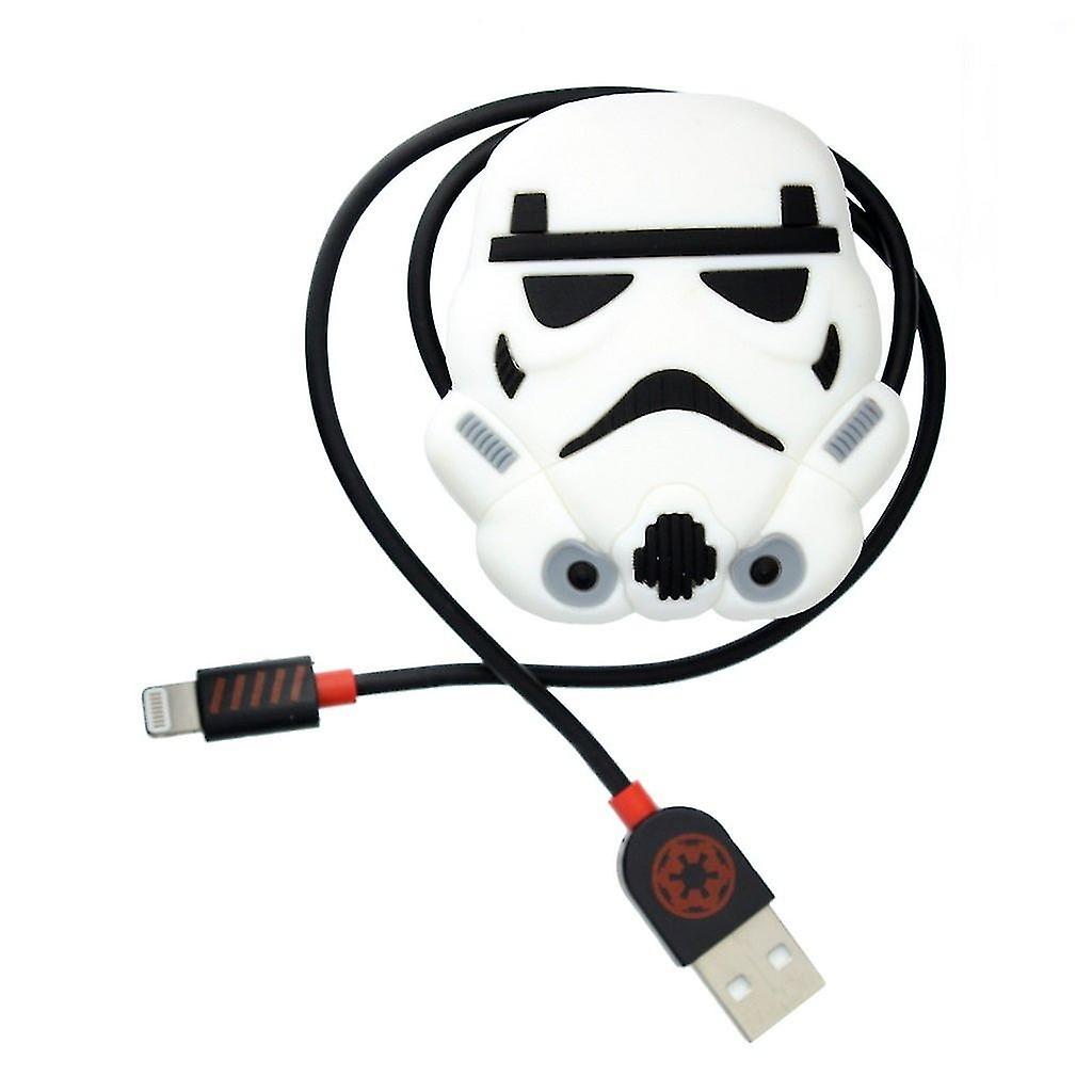  Cable Star Wars Stormtrooper Lightning para iPhone iPad iPod