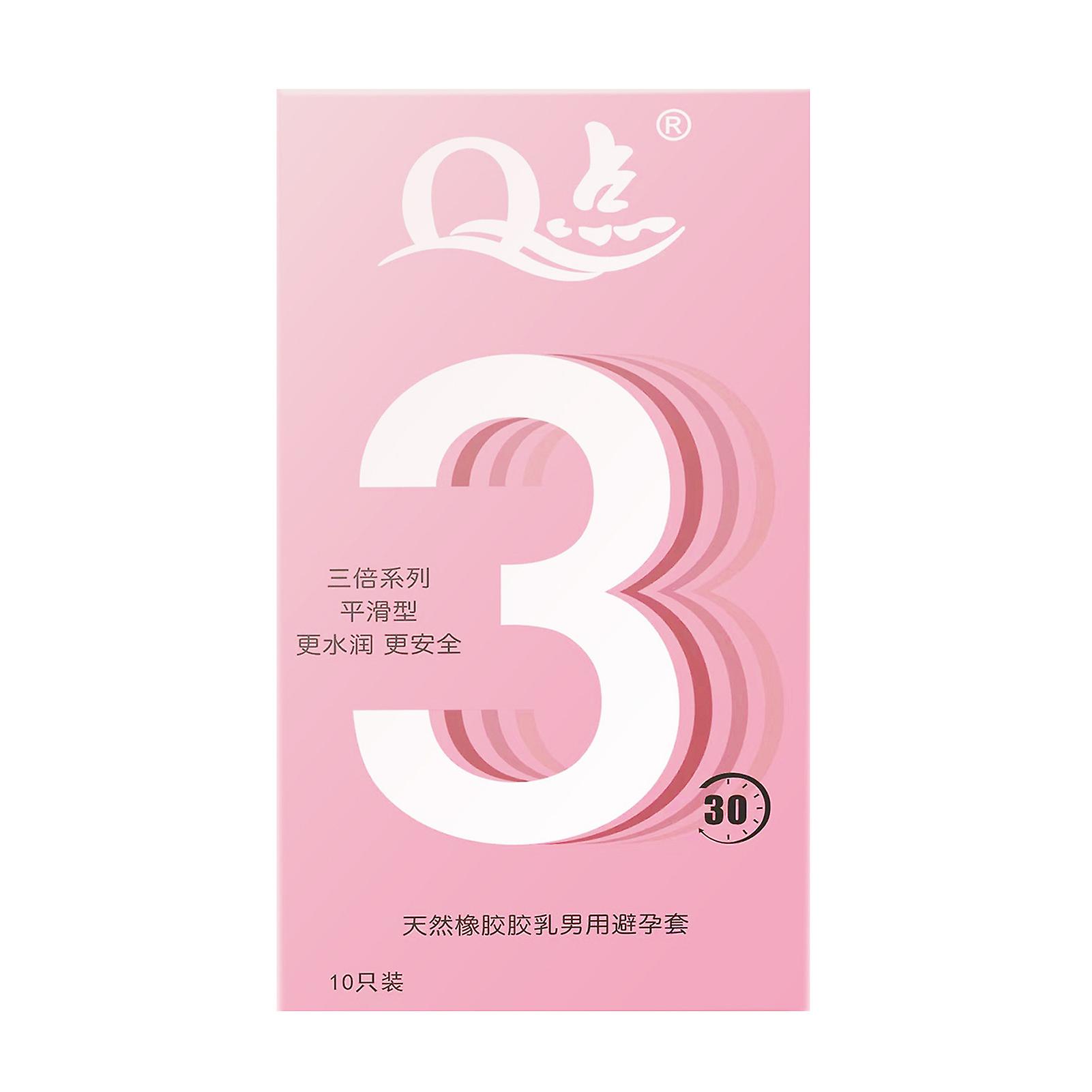 10pcs Ultra-thin Lubricated Condoms Extra Lubrication Give Intimate Feeling Condoms For Against Unwanted Pregnancy
