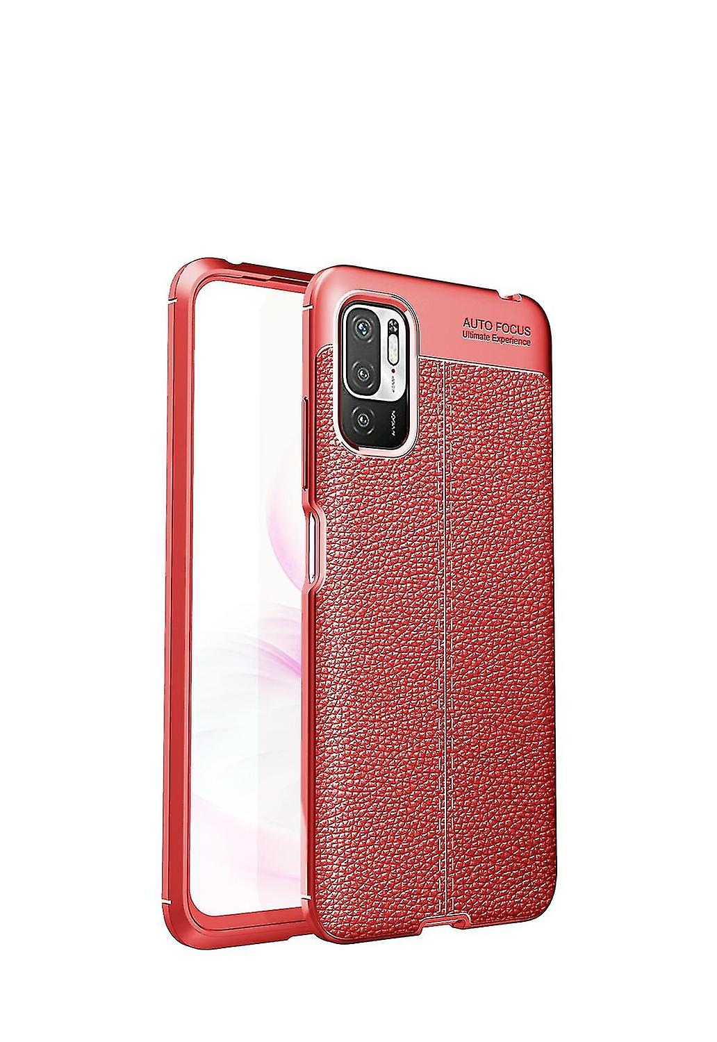 Case For Xiaomi Poco M3 Pro Shockproof Bumper Litchi Pattern Protective Soft Etui Handytasche Coque 