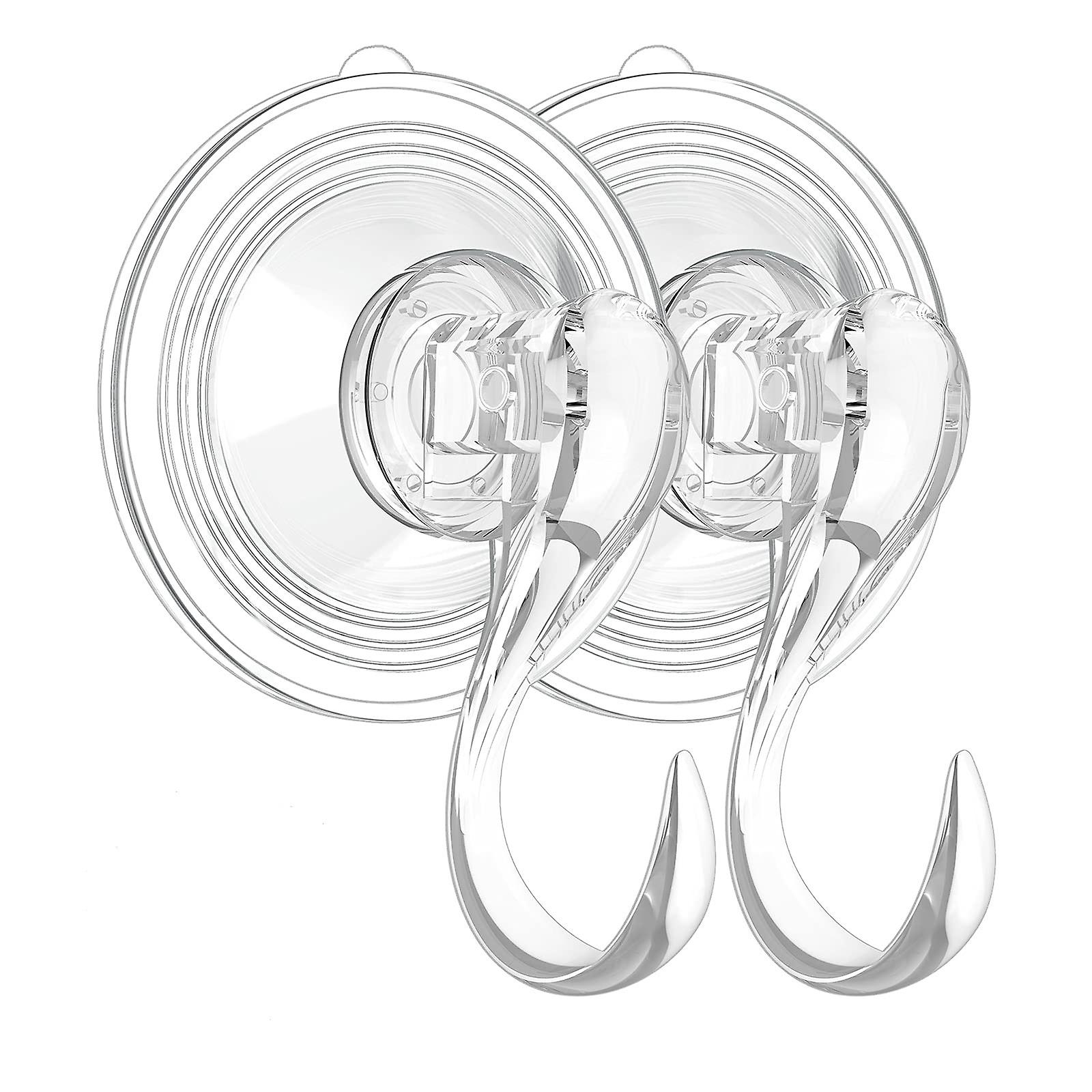 Large Clear Reusable Heavy Duty Wreath Hanger Suction Cup