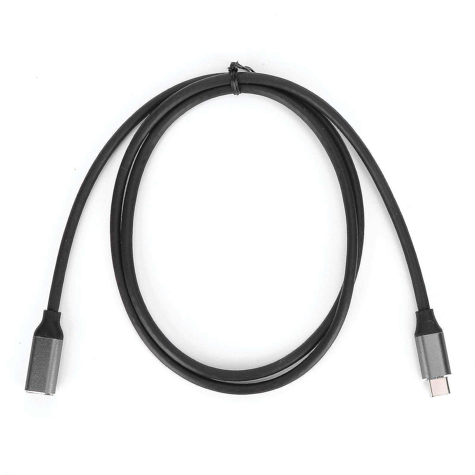 HD 4K USB 3.1 PD Type C Extension Cable 0.5m - Fast 400M/s, Durable, 60W Power