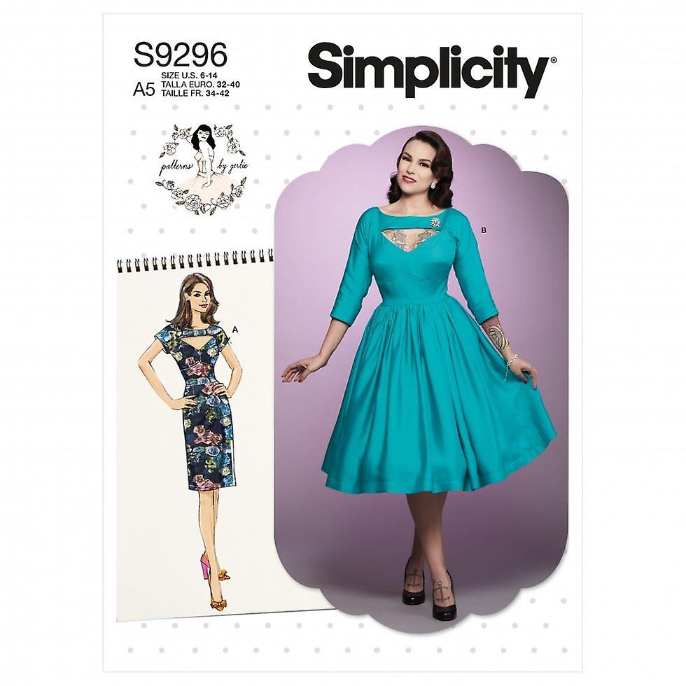 Simplicity Paper Sewing Pattern 9296