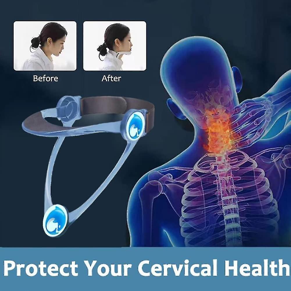 Forward Head Posture Cervical Collar, Adjustable Neck Braces, Forward ...