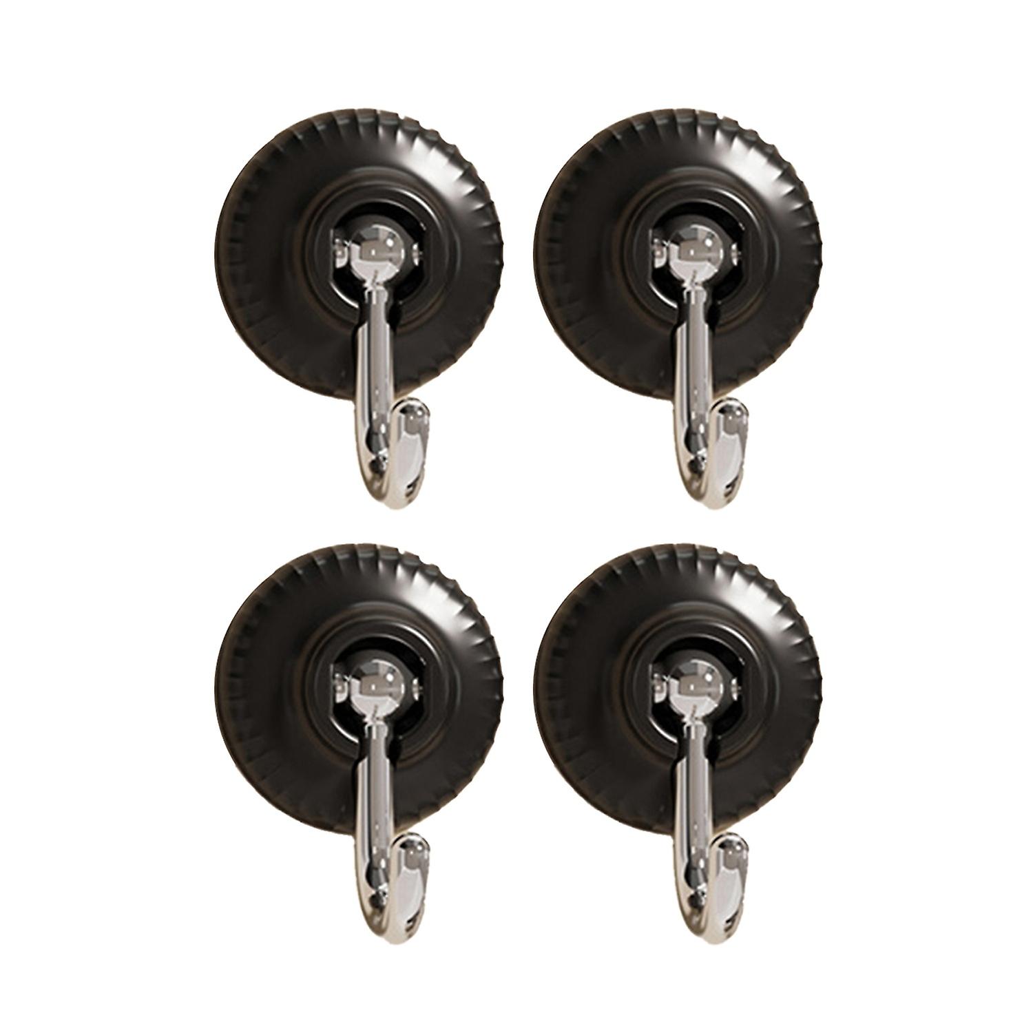 4 Pcs/Set Wall Storage Hooks Good Stability Strong Load-bearing Anti-slip Keep Neat Smooth Edge Move