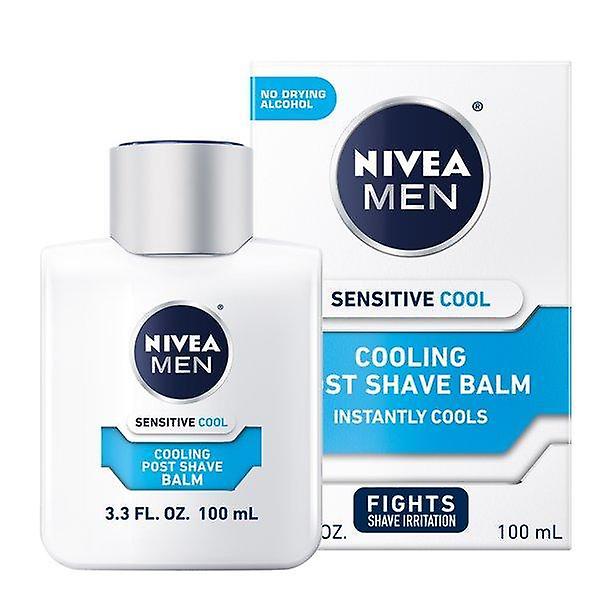 Nivea Men Sensitive Cooling Post Shave Balm, 3.3 Fl. Oz. Bottle