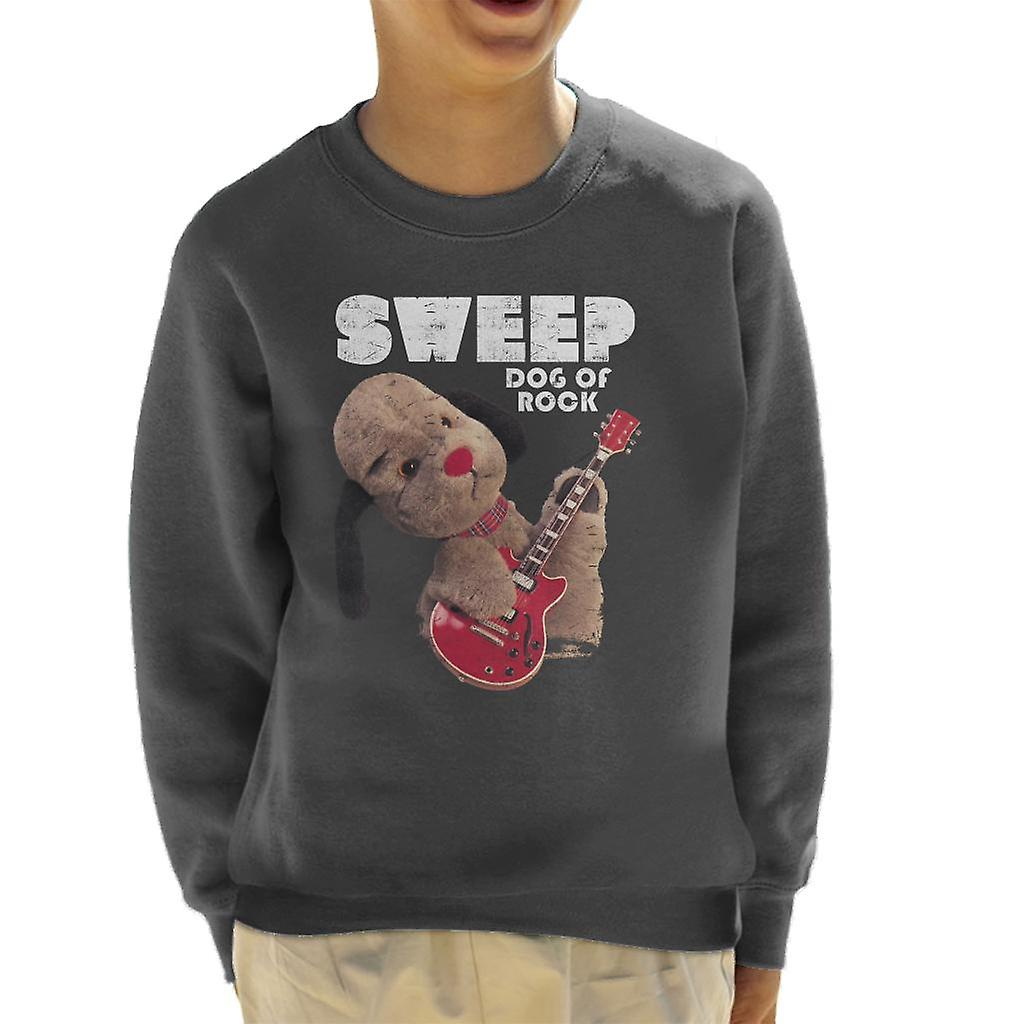 Sooty Dog Of Rock Sweep Kid's Sweatshirt