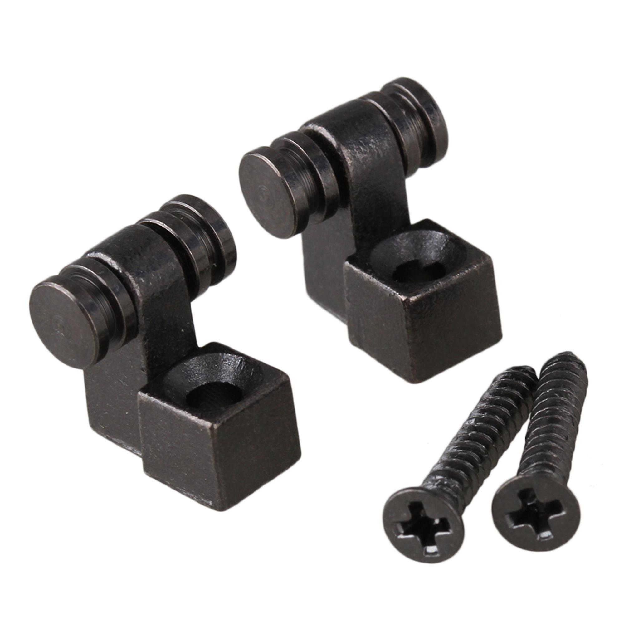 Guitar ROLLER STRING TREES For Electric Guitar-Set of 2 Nickel-black