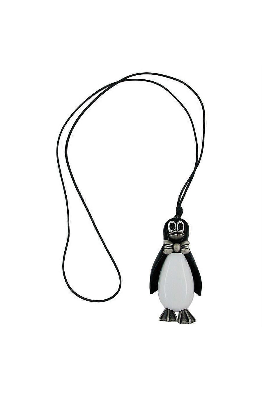 Necklace Penguin Antique-silver 90cm - Gl00239