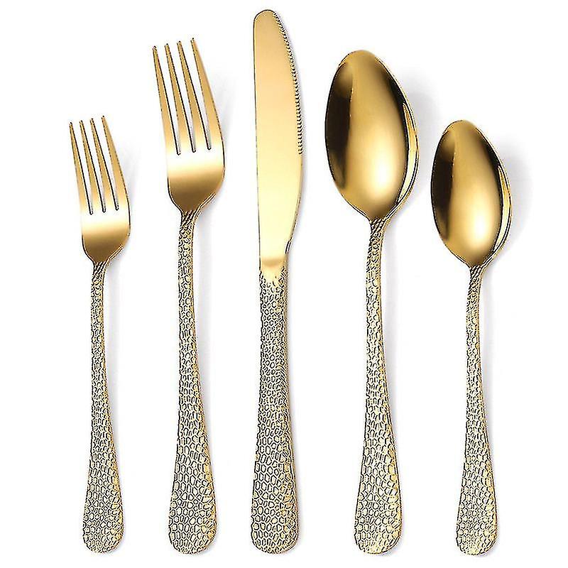 Set Posate 4 Pezzi Acciaio Inox Per 4 Persone