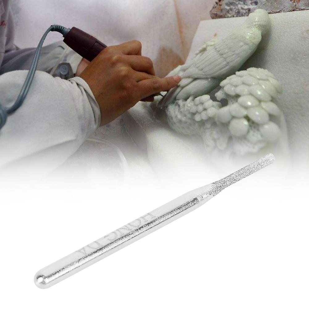 30Pcs Diamond Grinding Needle Set 1.5mm Tips 45mm Length