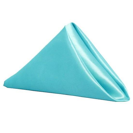 6Pcs Lunch Napkins Neat Decorative Smooth Surface Practical Square Shape Table Napkins Hotel Accessories