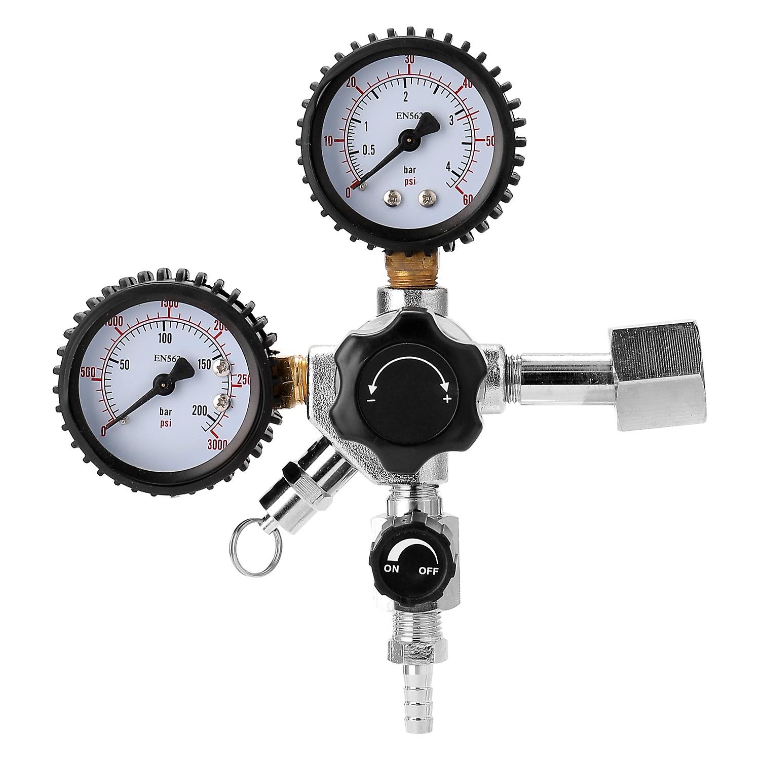 Co2 Regulator Pressure Relief Valve Beer Keg Regulator Bubble Counter Fine-tuning Valve Co2 Reaction Control System