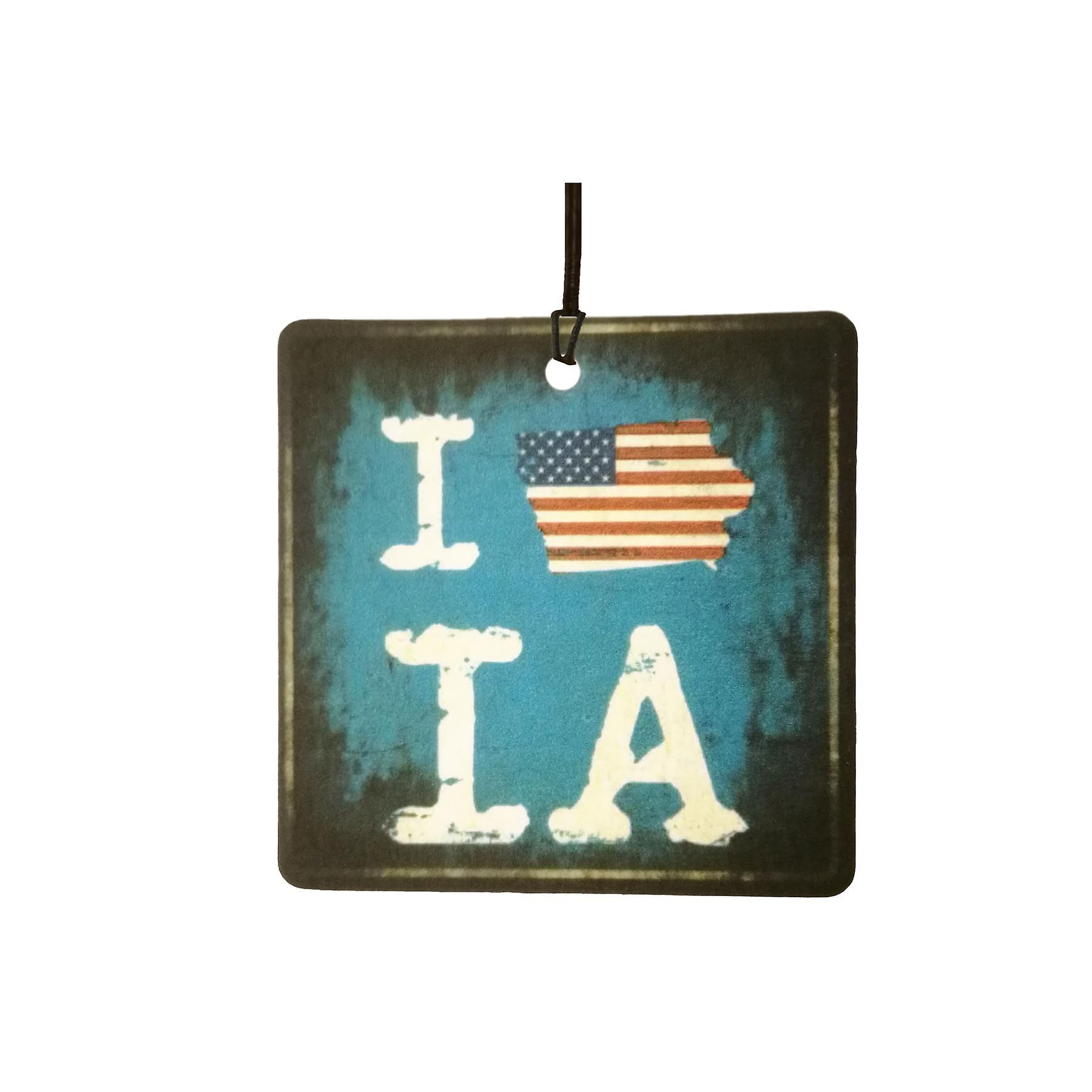 Ich liebe Iowa Hawkeye Zustand Auto-Lufterfrischer