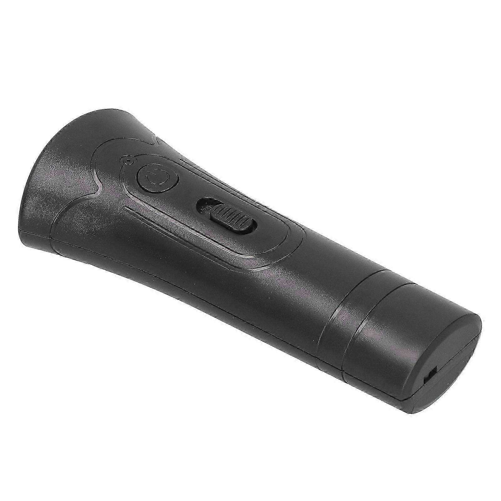 Handheld Dog Repellent Ultrasonic Dog Deterrent Behavior Training Device with LED Light