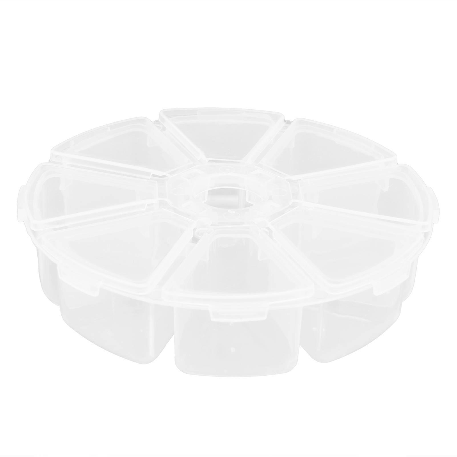 Jewelry Box Plastic Material Transparent MultiGrid Storage Box for HandMade Loose Beads