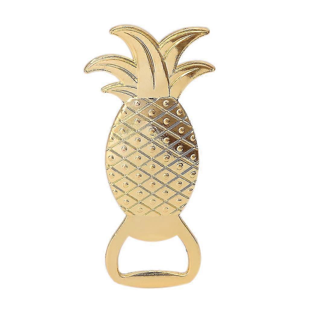 Golden Pineapple Shape Beer Bottle Opener Barware Tool Wedding