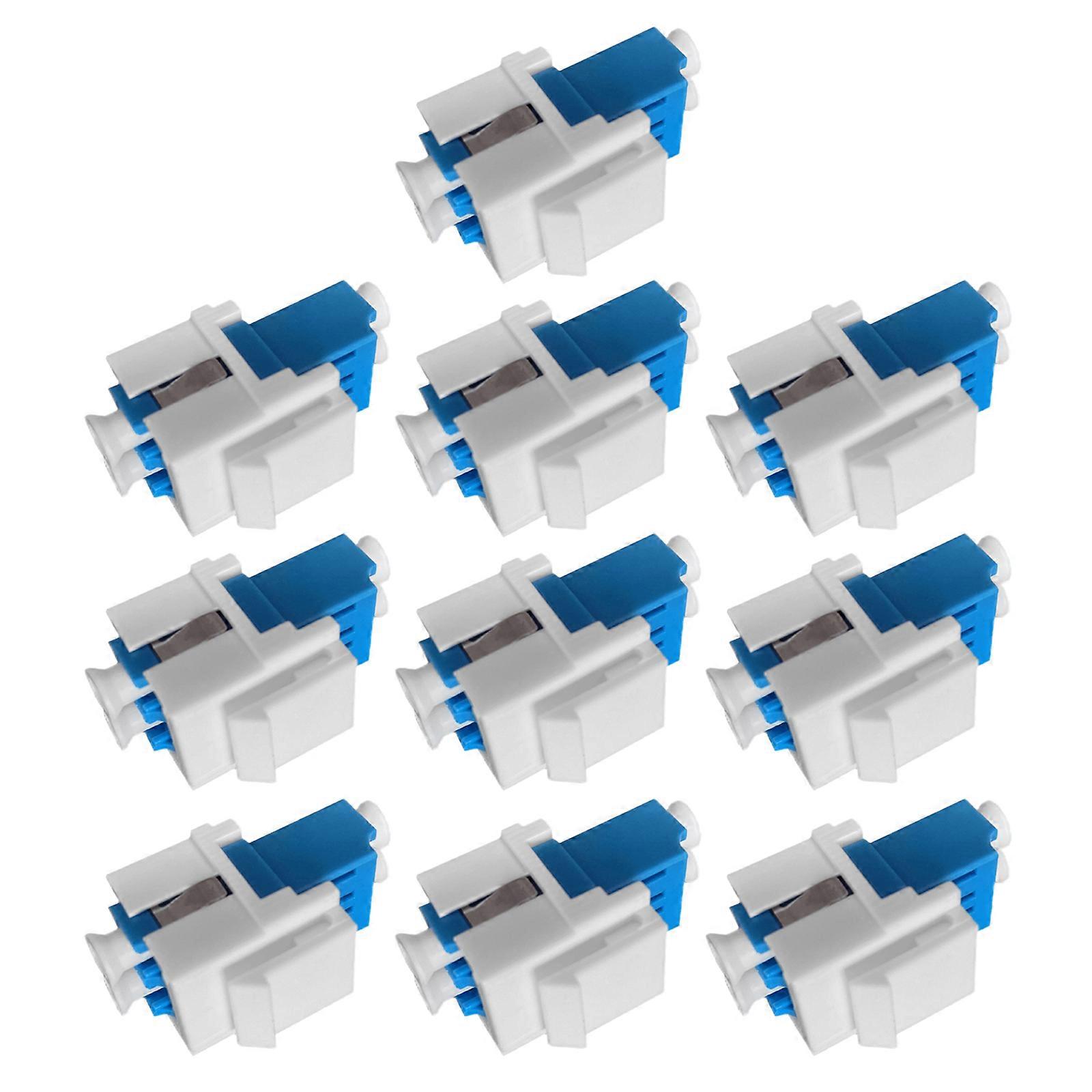  10-Pack LC Optical Fiber Adapter Connector for Optical Power Meter