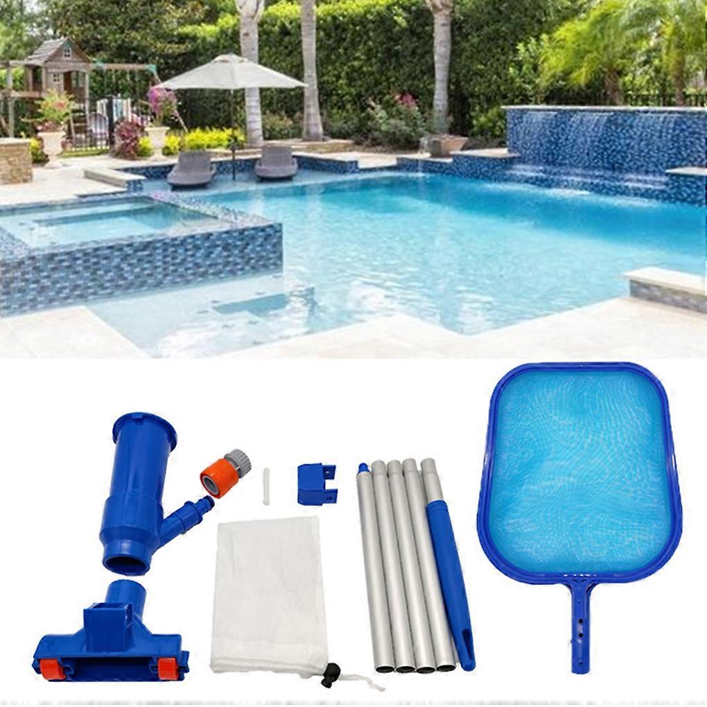 Basic pool maintenance kit Suction head cleaning skimmer kit Pool cleaning tool accessories Quick pool bottom cleaning