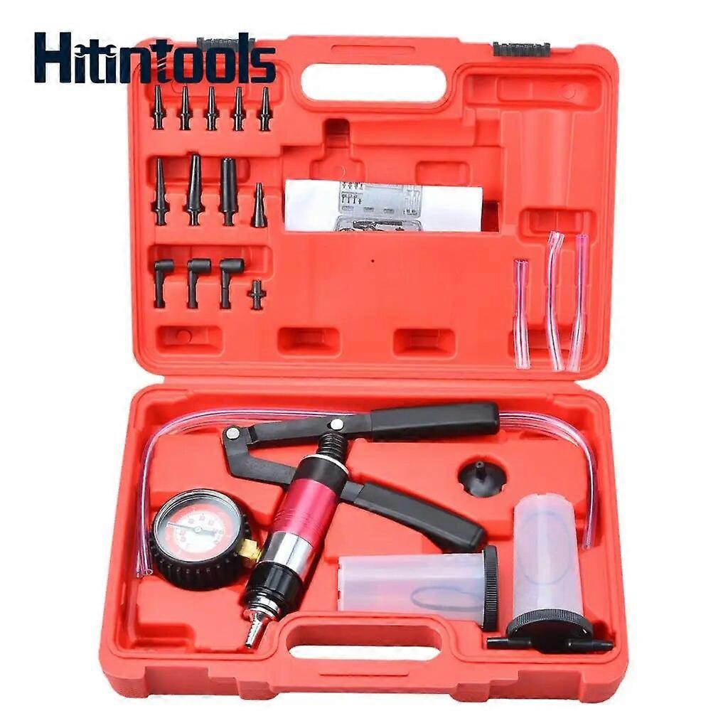 Hand Held Vacuum Pump Brake Bleeder Tool Set No.43908