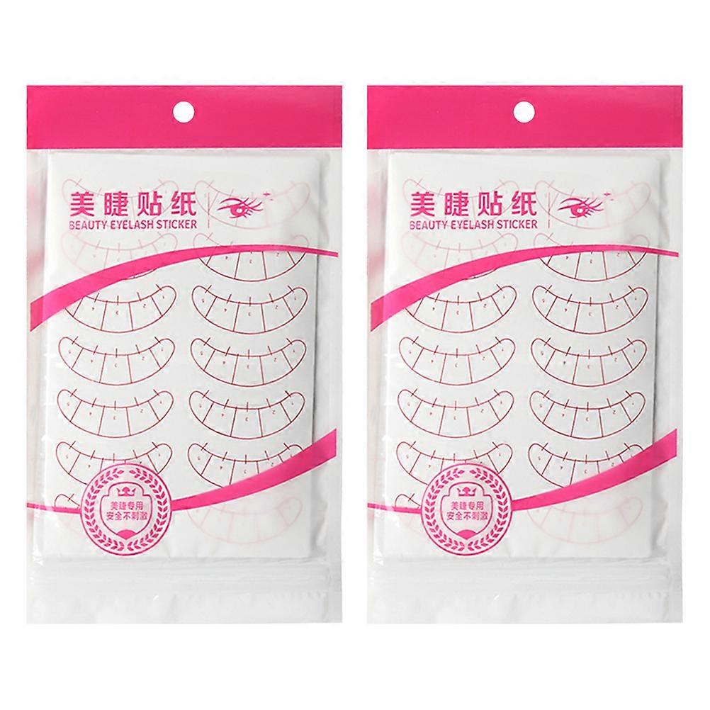 20 Sheets Eyelash Extension Sticker Eye Lash Isolation Positioning Patches