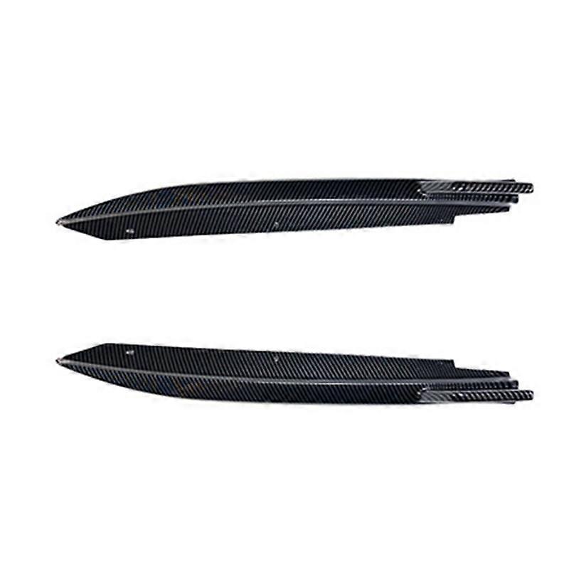 For Bmw- 5 Series G30 M-tech 525i 530i 540i + Rear Bumper Lip Angle Diffuser Splitter Spoiler Protector