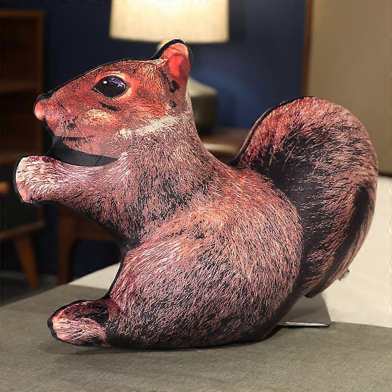 Coussin de forme d’animal simulé Coussin pour chien imprimé en 3D Simulation Coussin de couchage en peluche Décor d’intérieur Canapé d’animaux Jouets Enfants
