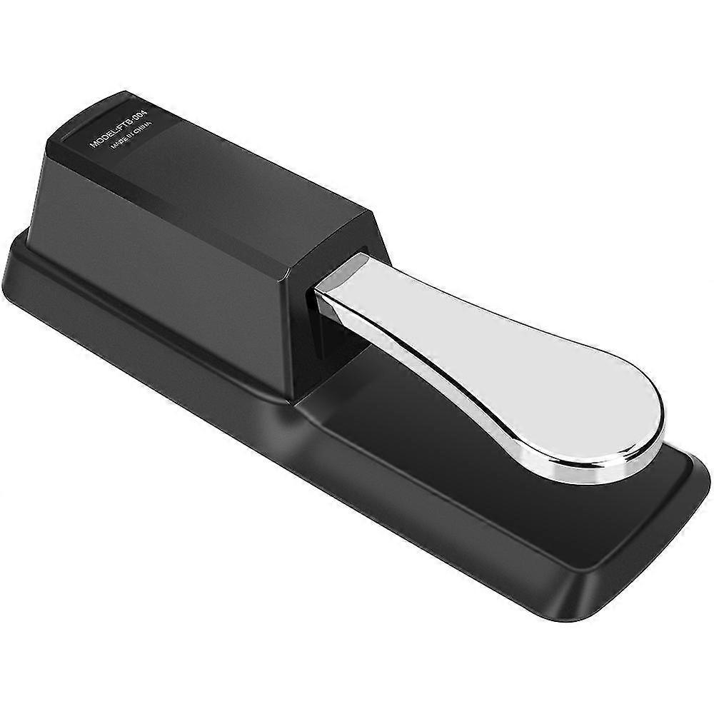 Sustain Pedal Universal With Polarity Switch For Keyboards, Digital Piano, Midi And Synthesizer