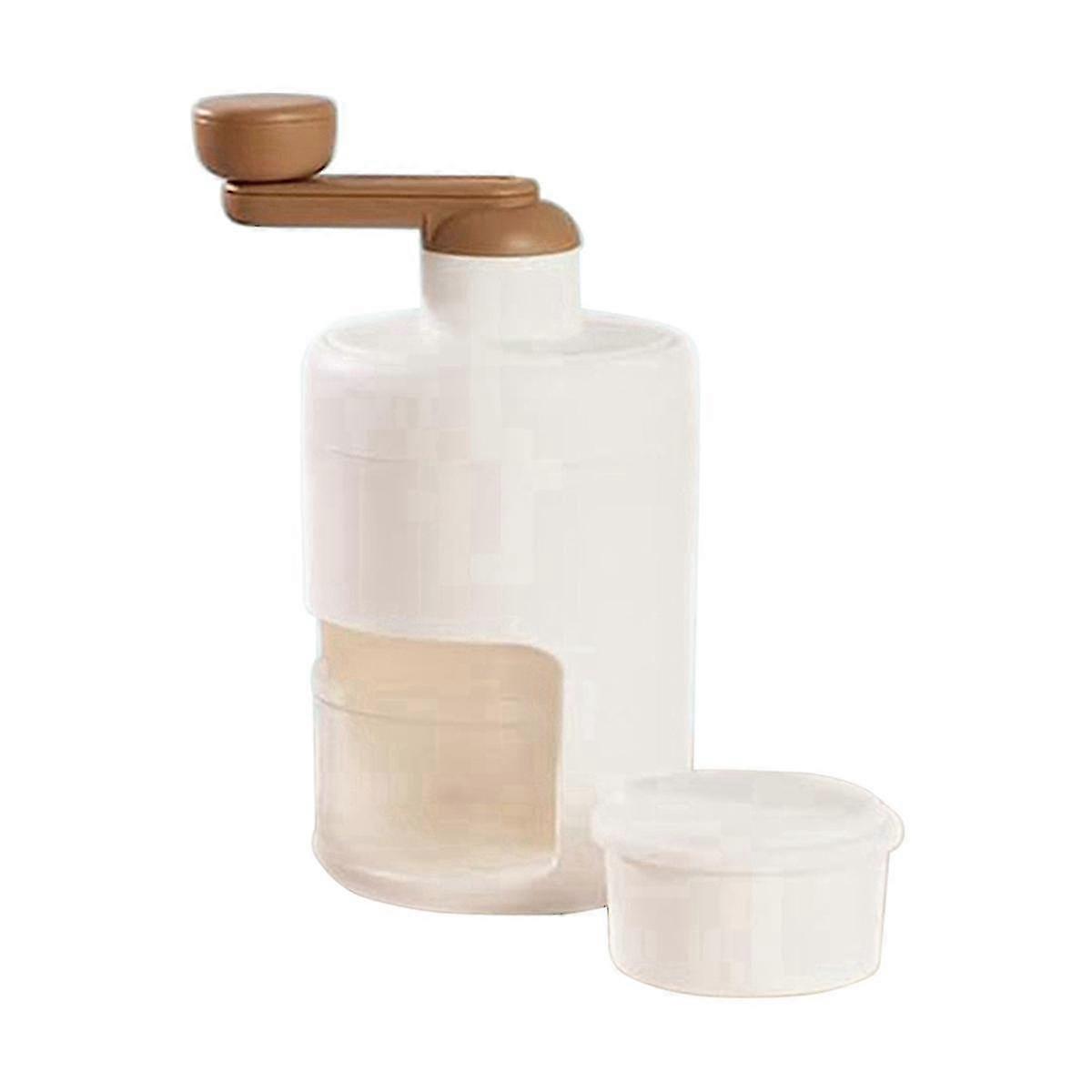 Stroj na oholený led Snow Cone Machine - přenosný drtič ledu a stroj na oholení ledu s volným ledem čtvercem