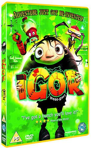 Igor DVD (2009) Anthony Leondis cert PG - Region 2