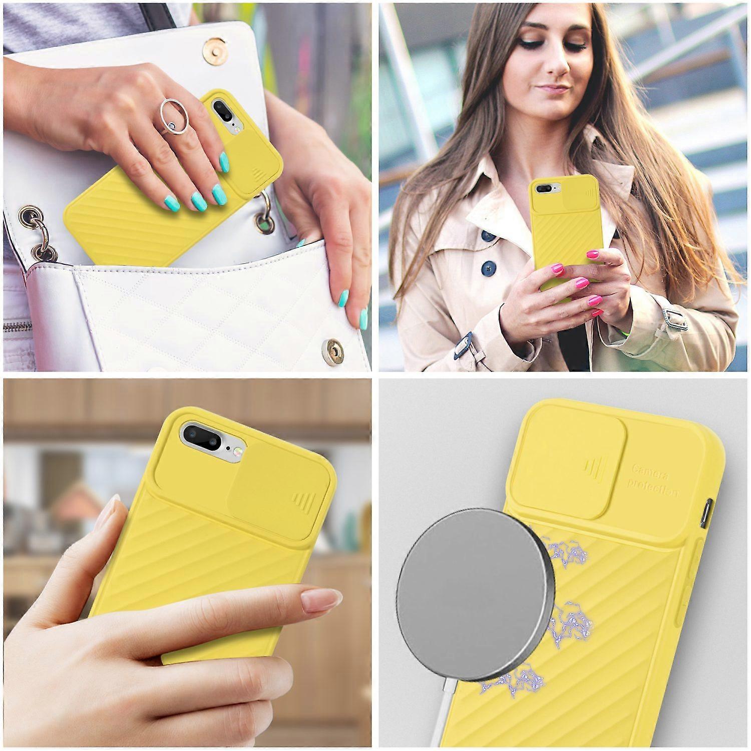 Case compatible with iPhone 7 PLUS / 7S PLUS / 8 PLUS TPU - with camera protection