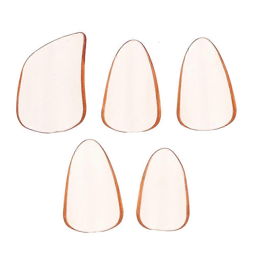 5Pcs Professional PC Pipa cuie string instrumente piese Pipa accesorii (portocaliu)