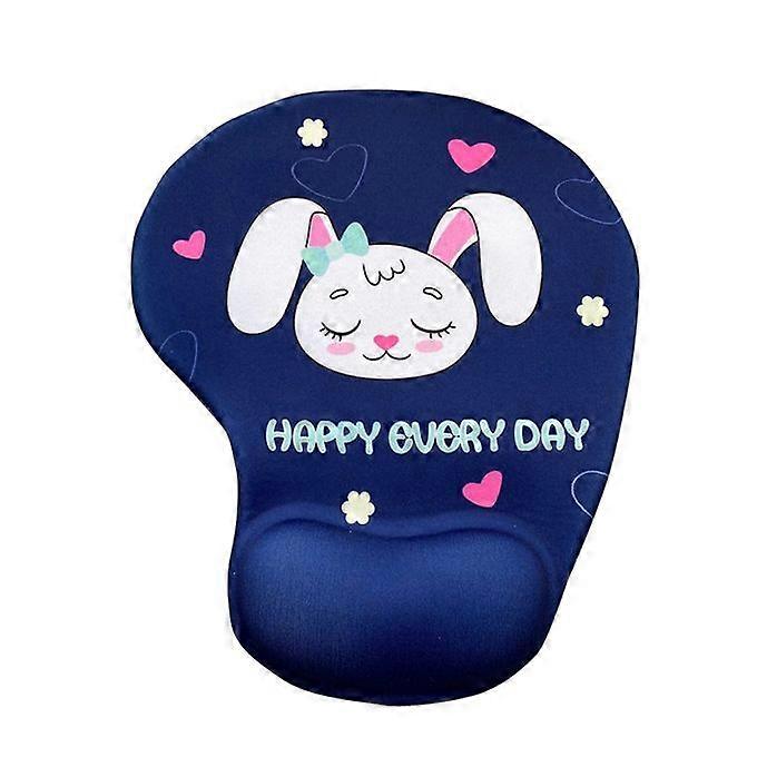 2 PCS Hand Rest Wristband Mouse Pad, Colour: Rabbit