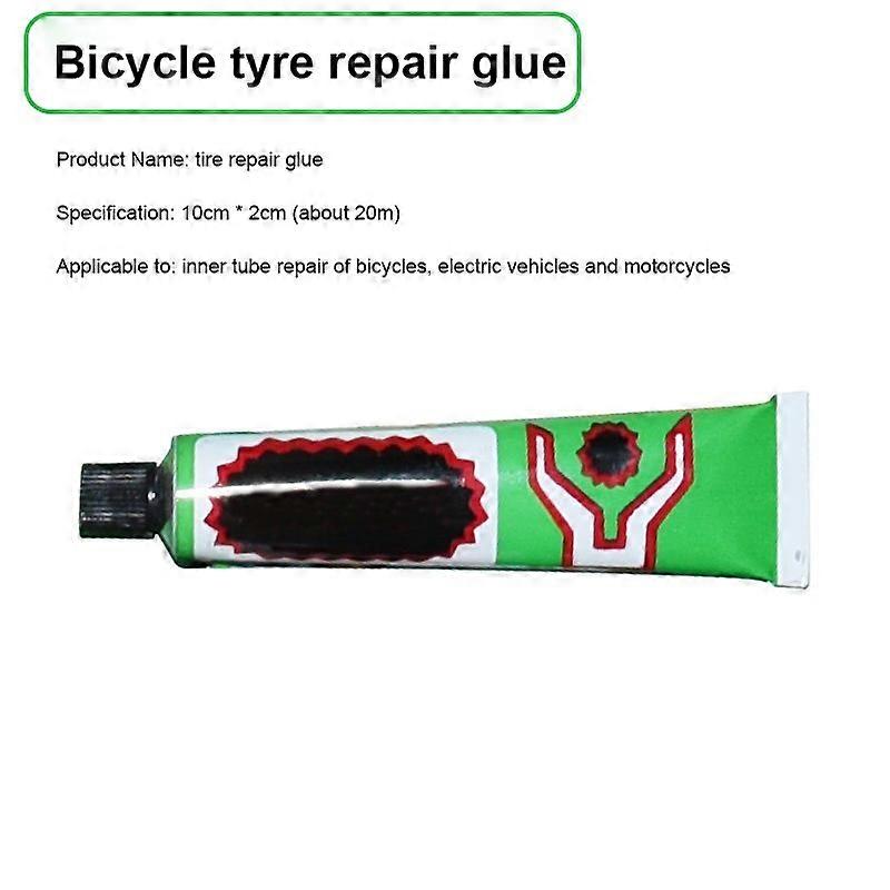 12/20m Tire Repairing Glue Inner Tube Puncture Strong Bonding Cold Repair Glue Bicycle Motorcycle Battery Car Universal| |