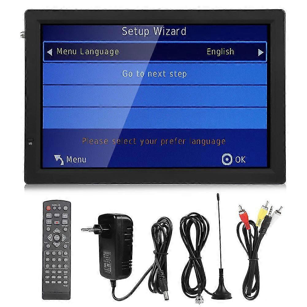 Leadstar 14in 1080p car digital tv atv high sensitivity tuner portable television smart tv for atsc-t/t2