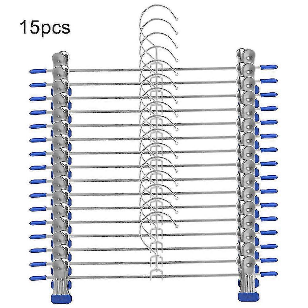 5/10/15/20pcs anti-slip trouser clothes rack organizer shirt pants jea