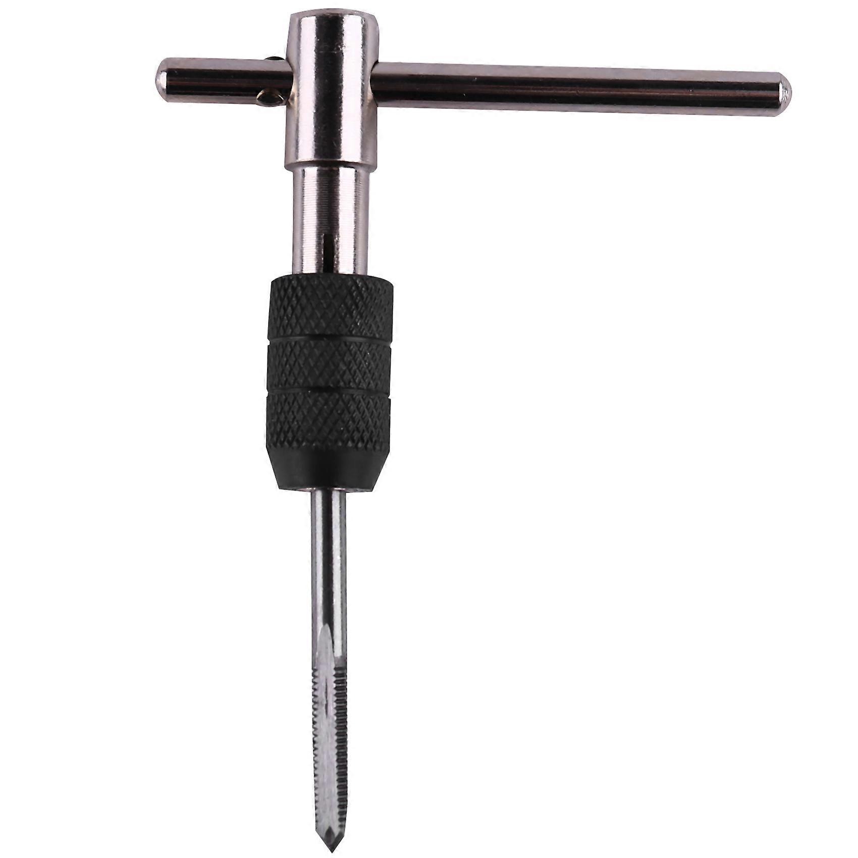 5pcs/Set T Type Machine Hand Screw Thread Taps Reamer M3//M5/M6 Tap Set With Twist Drill Bits And W