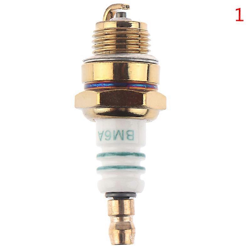 1PC BM6A Spark Plug Glow Plug BM6A Small Engine Replacemnet for 2-stroke Chainsaw Lawn Mower Strimmer