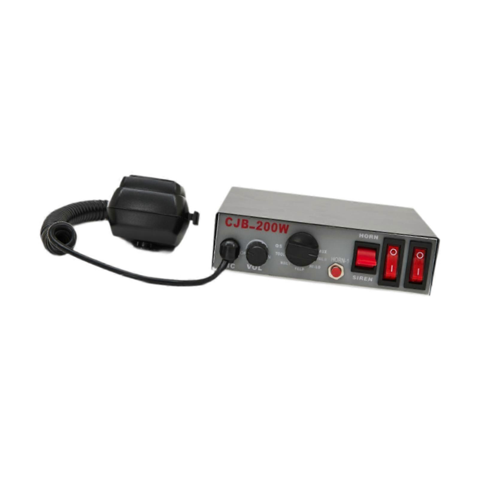 Notfallwarnsystem PA System Practical Engineering Vehicle 200W 9 Töne