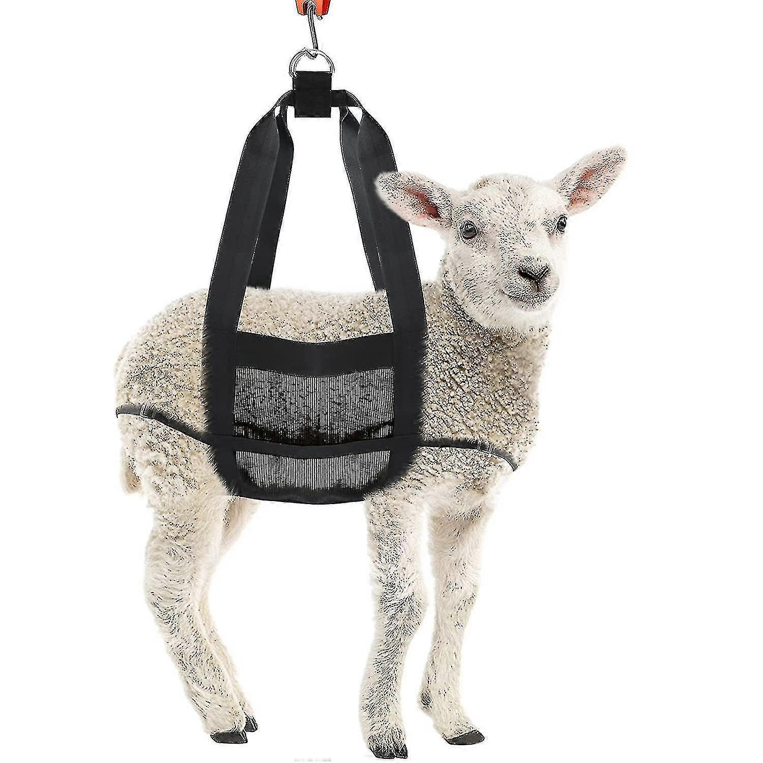Calf Sling For Weighing Animals Heavy Duty Hanging Weight Scale Sling With Adjustable Straps For Weighing Calves Lambs Goats