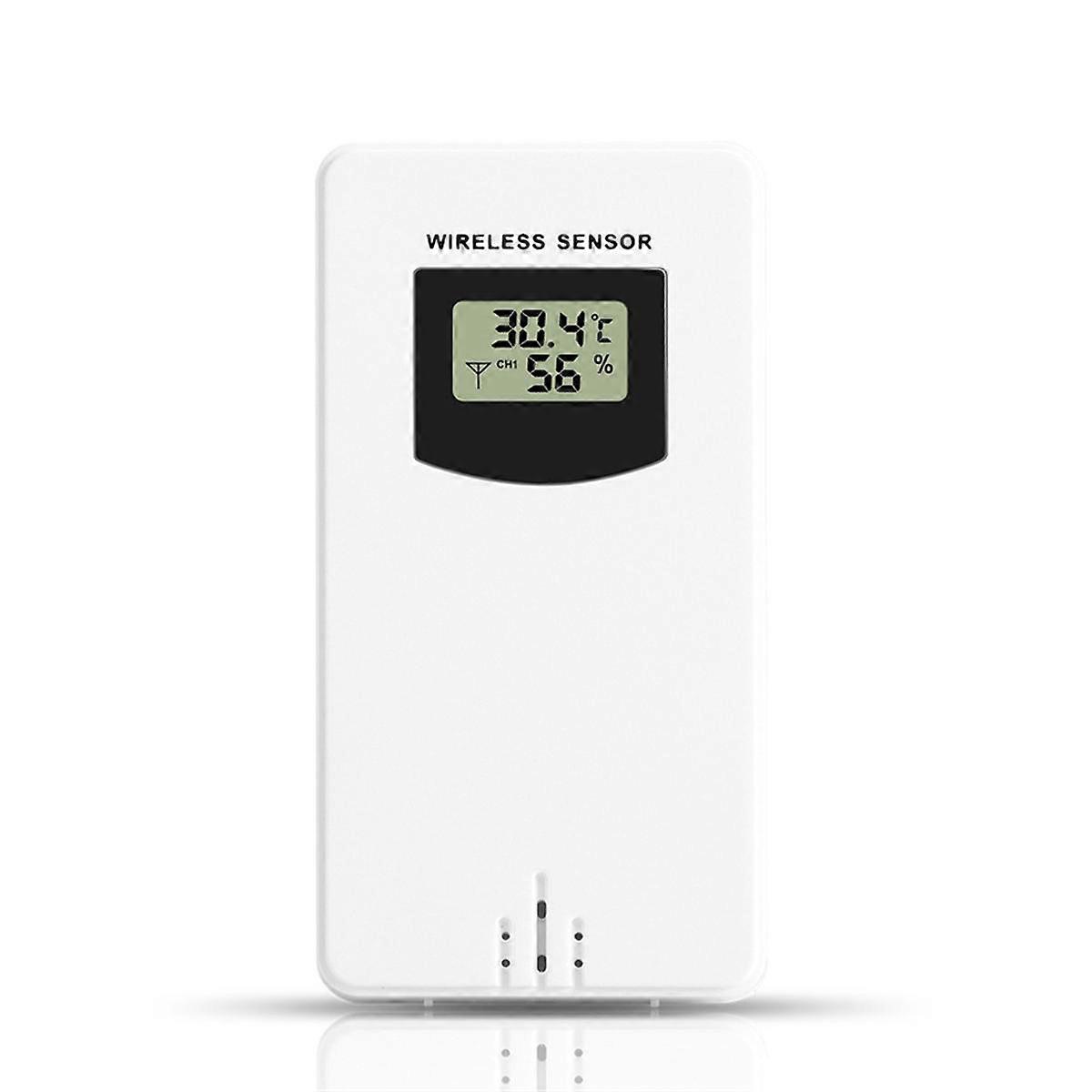 Temperature Humidity Wireless Sensor Hygrometer Electronic Digital Thermometer in/Outdoor with Weat