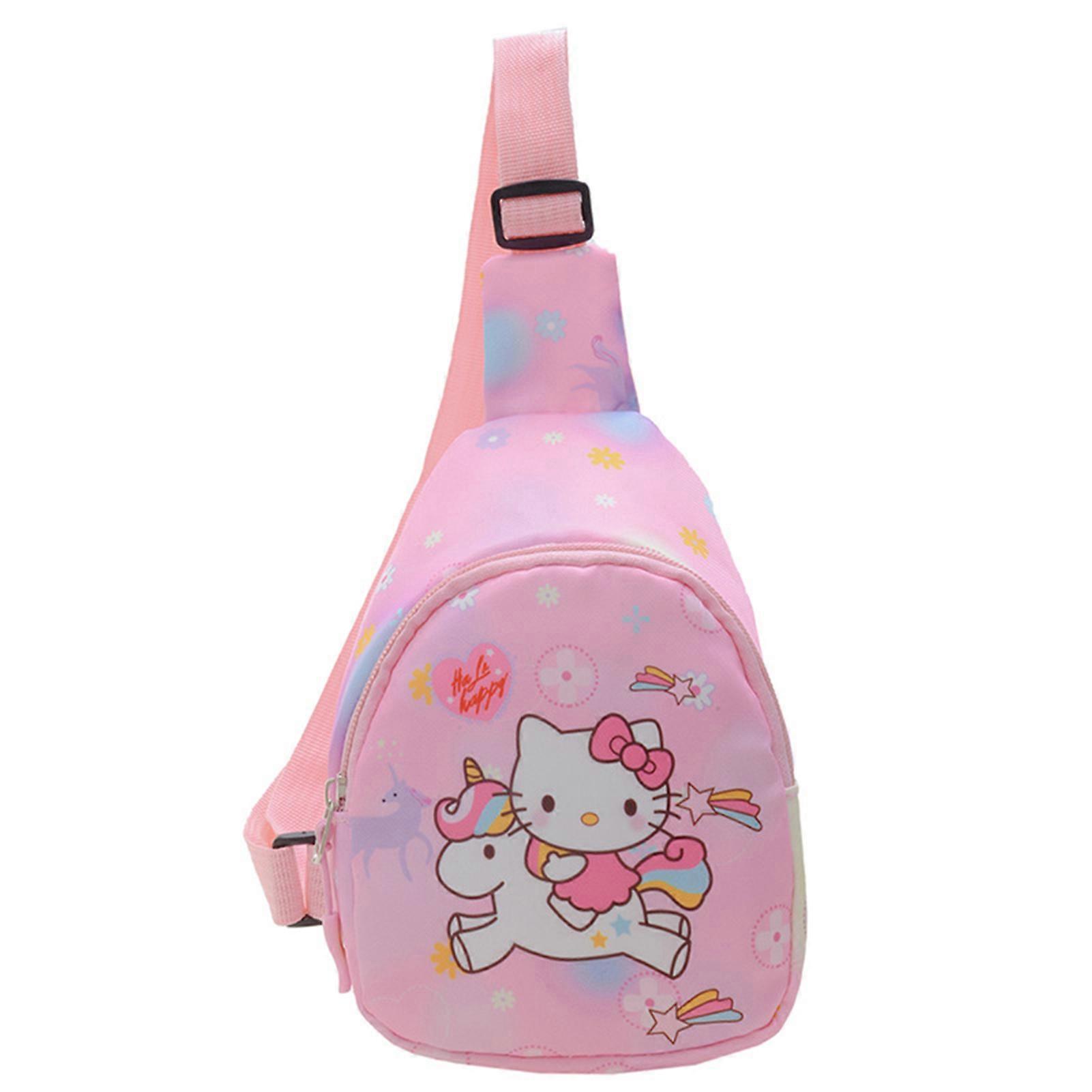Sac de poche pour enfants dessin animé imprimé imperméable Oxford sac de grande capacité pour faire du shopping camping marche