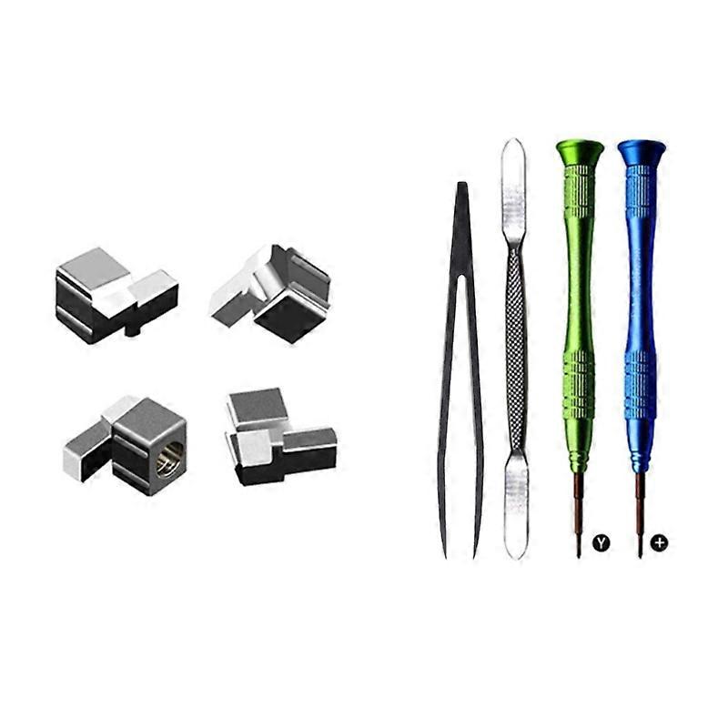 8Pcs/Set Metal Lock Buckle for Switch Left Right Wireless Controller Repair Part