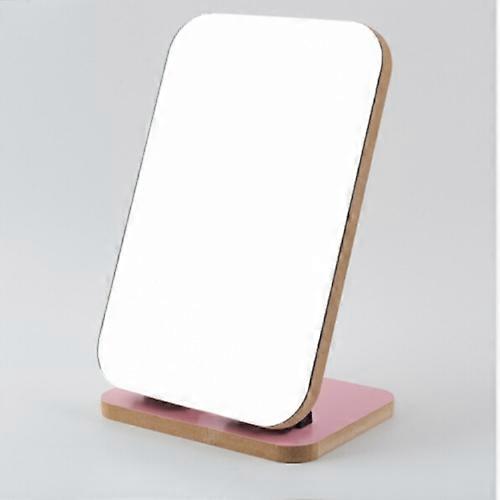 2 PCS Solid Wood Makeup Decorative Mirror Vanity Mirror
