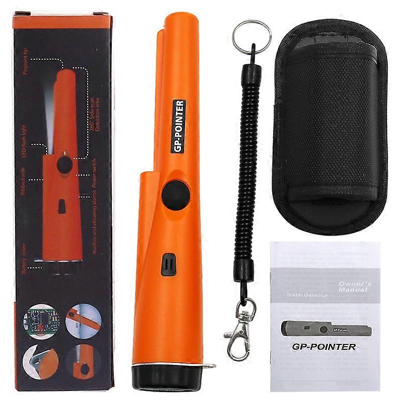 Metal Detector Pinpointer, Professional Waterproof Handheld Pin Pointer Wand, Search Treasure Pinpointing Finder(Battery free)