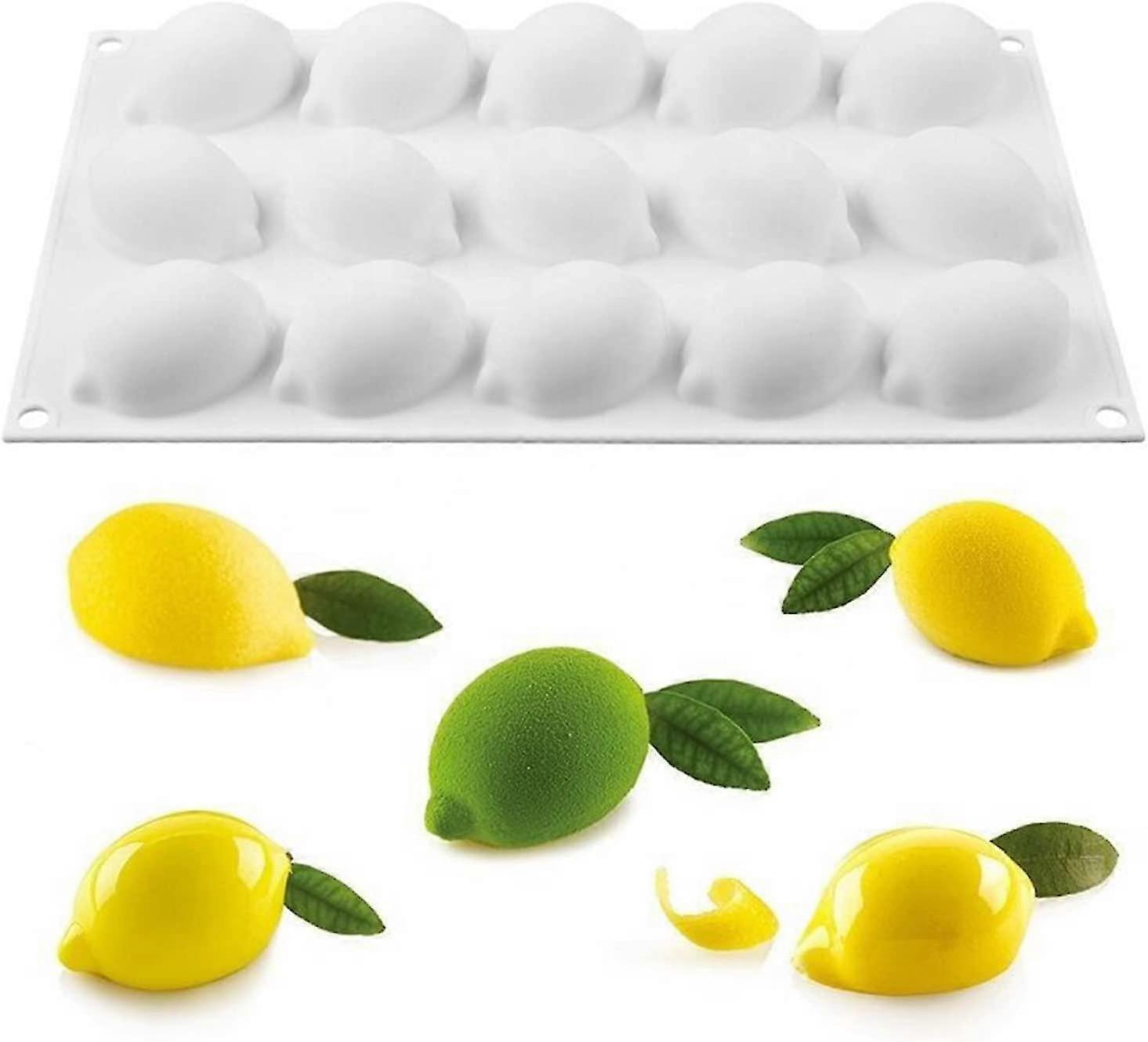 Lemon Baking Mousse Cake Mold Handmade