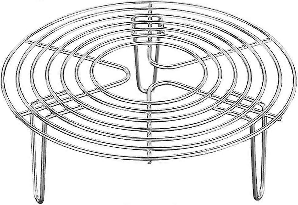 Stainless Steel Insert Grate Cooking Stand Steamer Insert Cake Grate Round Steaming Rack Steamer Insert For Cooking Pots Pots Cooling Grid Cake Grid F
