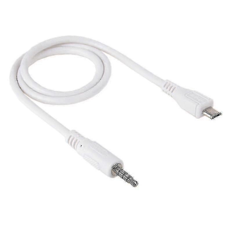3.5mm To Micro Usb O Aux Cable, Length: 50cm